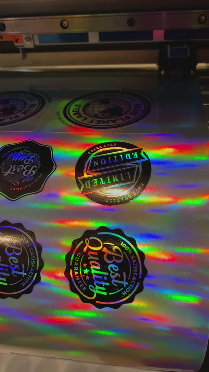 Holographic Stickers