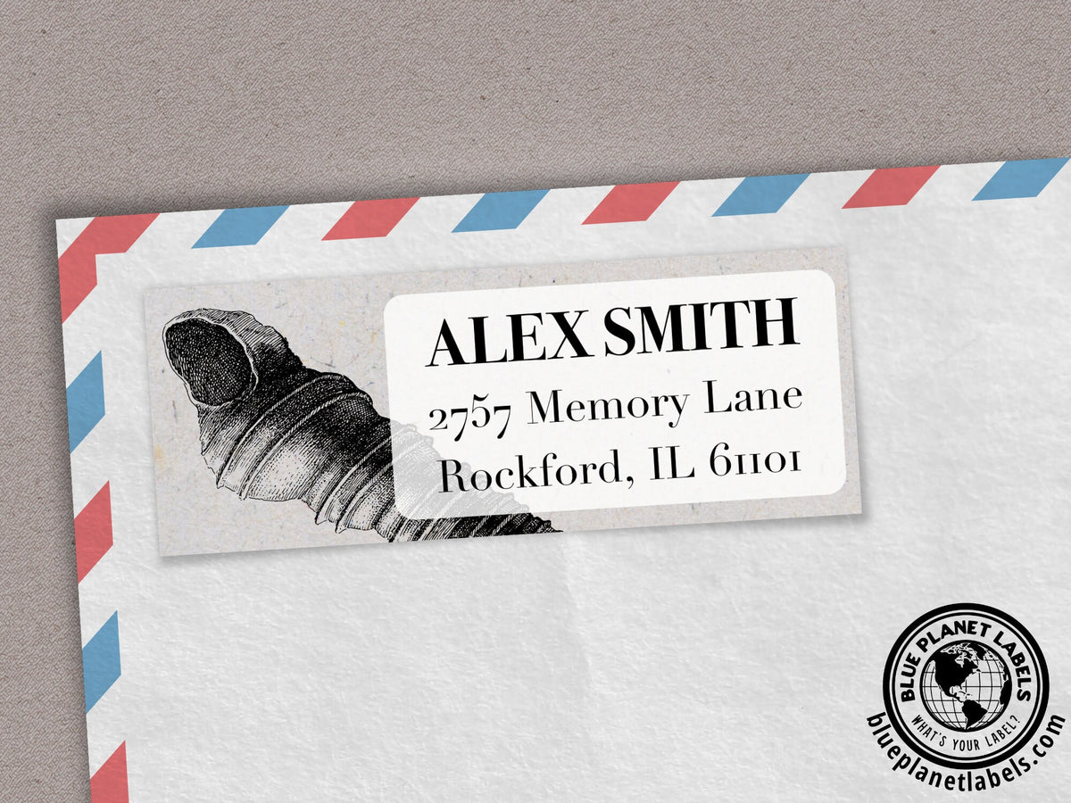 Return Address Labels Free Custom Labels Personalized Return Address ...