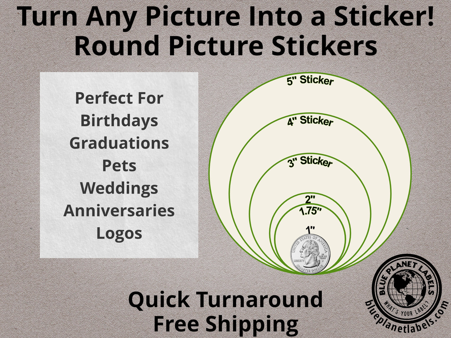 Custom Paper Stickers