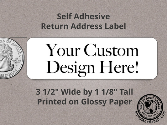 Design Your Own Custom Large Address Labels Rolls