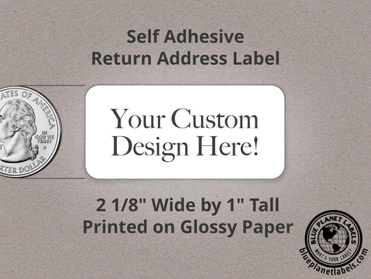 Design Your Own Custom Small Address Labels Rolls