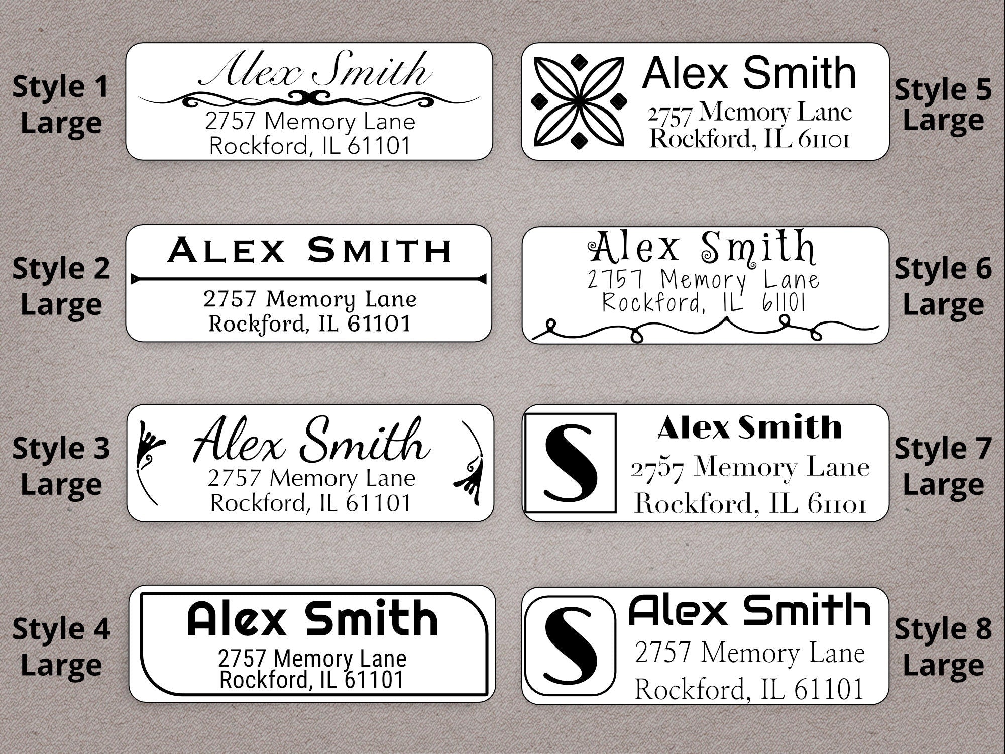 Custom Address Labels Stickers Rainbow Address Label, Personalized