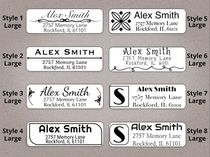 Custom Large Address Labels Rolls