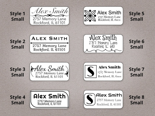 Custom Small Address Labels Rolls