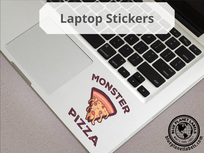 Custom Printed Vinyl Waterproof Laminated Stickers